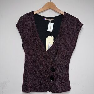 Elegant Glittery Women's Top